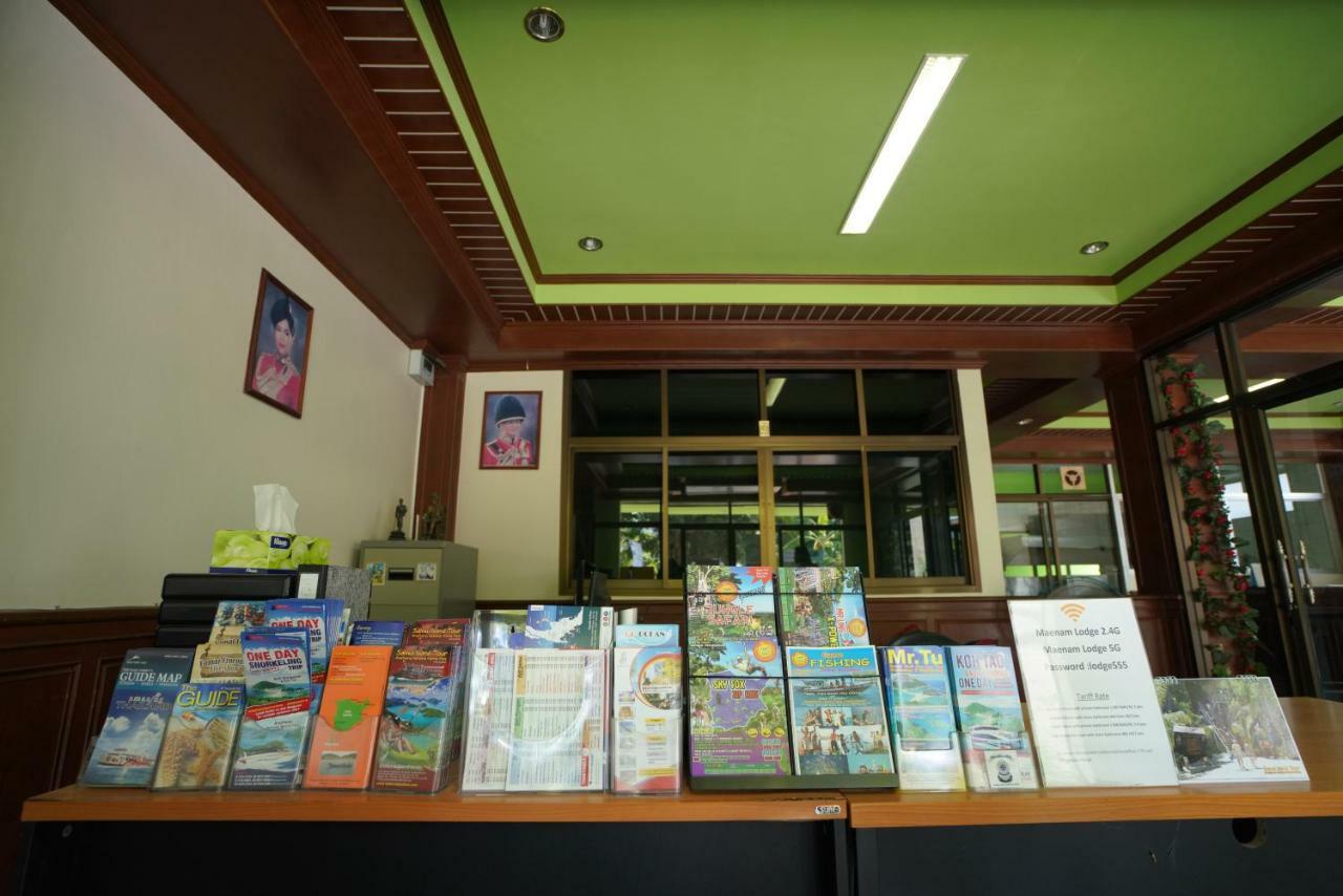 Maenam Lodge Mae Nam Eksteriør billede